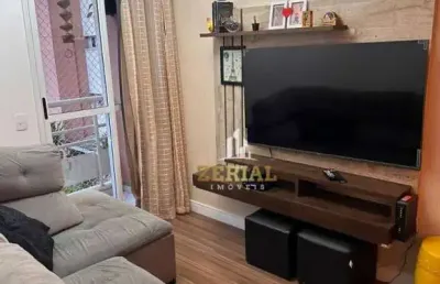Apartamento com 3 dormitórios à venda, 58 m² por r$ 417.000 - casa branca - santo andré/sp