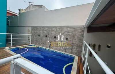 Sobrado com 3 dormitórios à venda, 442 m² por r$ 2.690.000,00 - osvaldo cruz - são caetano do sul/sp