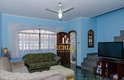 Casa com 3 dormitórios à venda, 224 m² por r$ 550.000,00 - jardim ana maria - santo andré/sp