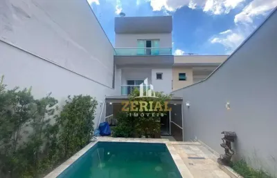 Sobrado à venda, 225 m² por r$ 2.500.000,00 - santa paula - são caetano do sul/sp