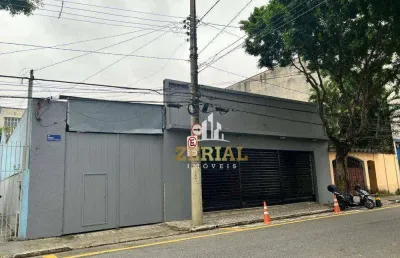 Galpão para alugar, 750 m² por r$ 16.368,00/mês - fundação - são caetano do sul/sp