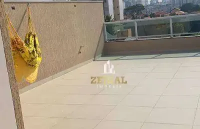 Cobertura à venda, 100 m² por r$ 605.000,00 - campestre - santo andré/sp