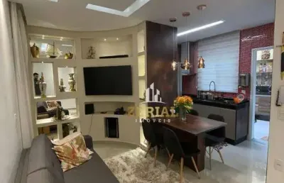 Apartamento garden com 2 dormitórios à venda, 68 m² por r$ 590.000 - parque das nações - santo andré/sp