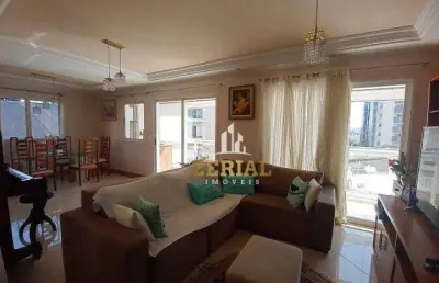 Apartamento com 3 dormitórios à venda, 173 m² por r$ 1.450.000,00 - santa paula - são caetano do sul/sp