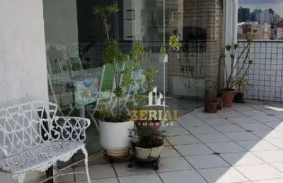 Cobertura com 3 dormitórios à venda, 146 m² por r$ 900.000,00 - barcelona - são caetano do sul/sp