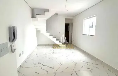 Cobertura à venda, 103 m² por r$ 690.000,00 - santa maria - santo andré/sp