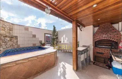 Cobertura com 3 dormitórios à venda, 156 m² por r$ 1.330.000,00 - santa paula - são caetano do sul/sp