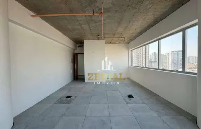 Sala, 33 m² - venda por r$ 380.000,00 ou aluguel por r$ 2.737,00/mês - centro - santo andré/sp