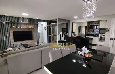 Apartamento com 3 dormitórios à venda, 78 m² por r$ 765.000 - campestre - santo andré/sp