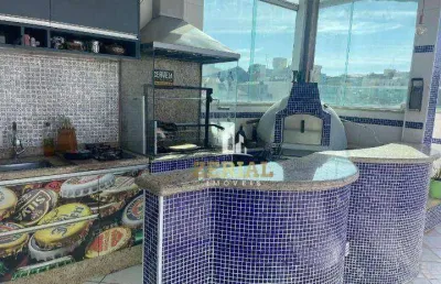 Cobertura com 2 dormitórios à venda, 190 m² por r$ 849.000,00 - nova gerti - são caetano do sul/sp