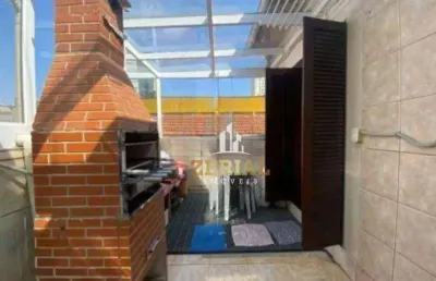 Sobrado com 2 dormitórios à venda, 109 m² por r$ 560.000,00 - fundação - são caetano do sul/sp