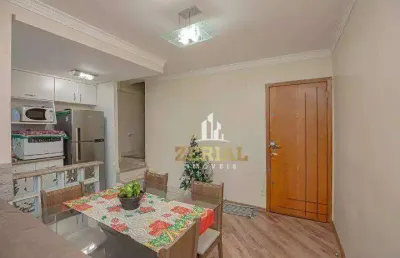 Apartamento com 2 dormitórios à venda, 136 m² por r$ 510.000,00 - vila humaitá - santo andré/sp