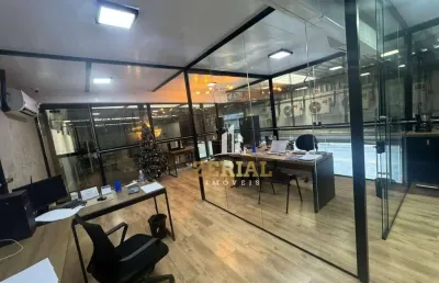 Galpão para alugar, 637 m² por r$ 22.398,00/mês - campestre - santo andré/sp