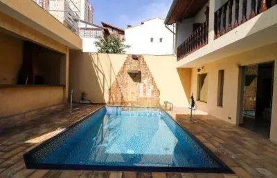 Sobrado com 5 dormitórios, 483 m² - venda por r$ 1.900.000,00 ou aluguel por r$ 10.260,00/mês - campestre - santo andré/sp
