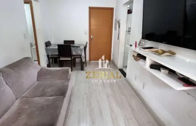 Apartamento com 2 dormitórios à venda, 54 m² por r$ 355.000,00 - campestre - santo andré/sp