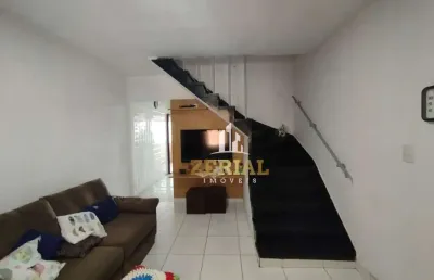 Sobrado com 2 dormitórios à venda, 162 m² por r$ 780.000,00 - olímpico - são caetano do sul/sp