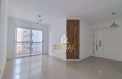 Apartamento com 3 dormitórios para alugar, 92 m² por r$ 4.990,00/mês - santo antônio - são caetano do sul/sp