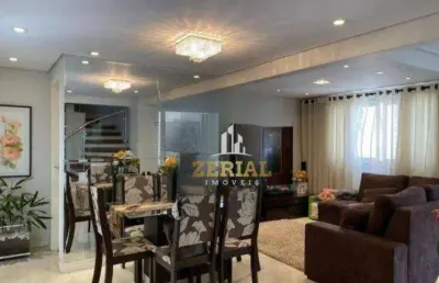 Apartamento duplex com 3 dormitórios à venda, 154 m² por r$ 2.100.000,00 - osvaldo cruz - são caetano do sul/sp
