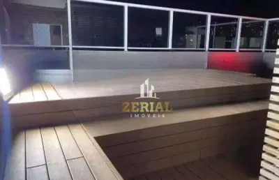 Cobertura com 2 dormitórios à venda, 135 m² por r$ 750.000,00 - boa vista - são caetano do sul/sp