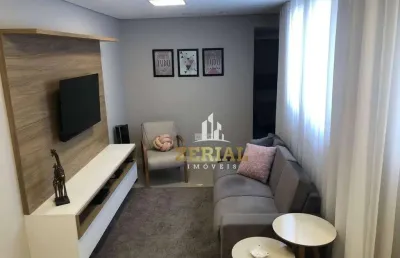 Cobertura com 2 dormitórios à venda, 96 m² por r$ 530.000,00 - campestre - santo andré/sp