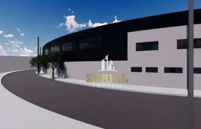 Galpão para alugar, 520 m² por r$ 21.009,00/mês - santa maria - são caetano do sul/sp