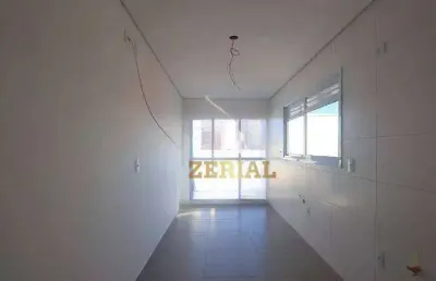 Cobertura com 2 dormitórios à venda, 95 m² por r$ 450.000,00 - utinga - santo andré/sp