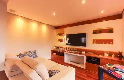 Apartamento com 3 dormitórios à venda, 215 m² por r$ 1.800.000,00 - parque da mooca - são paulo/sp