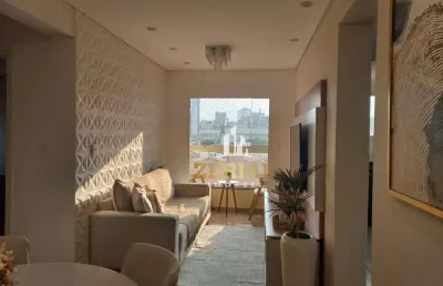 Apartamento com 2 dormitórios à venda, 60 m² por r$ 650.000 - olímpico - são caetano do sul/sp