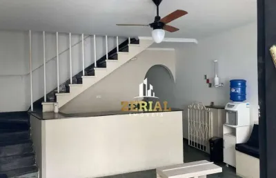 Sobrado comercial com 3 dormitórios para alugar, 85 m² por r$ 3.688/mês - olímpico - são caetano do sul/sp