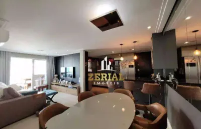 Apartamento com 3 dormitórios à venda, 107 m² por r$ 1.800.000,00 - santo antônio - são caetano do sul/sp