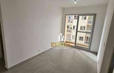 Apartamento com 2 dormitórios à venda, 45 m² por r$ 329.000,00 - vila homero thon - santo andré/sp