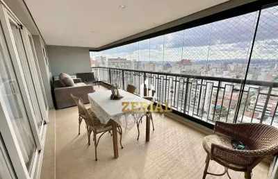 Apartamento com 3 dormitórios para alugar, 175 m² por r$ 16.747,74/mês - santo antônio - são caetano do sul/sp