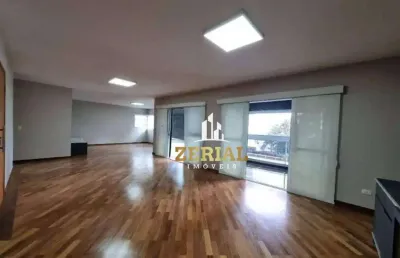 Apartamento com 4 dormitórios para alugar, 260 m² por r$ 11.735,00/mês - santo antônio - são caetano do sul/sp