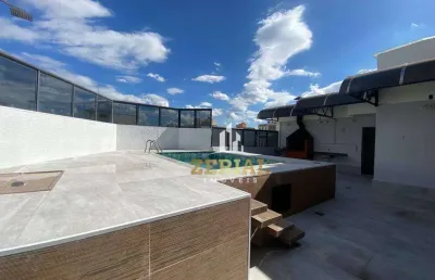 Cobertura com 4 dormitórios, 250 m² - venda por r$ 1.900.000,00 ou aluguel por r$ 8.912,35/mês - santo antônio - são caetano do sul/sp
