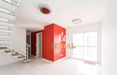 Cobertura com 2 dormitórios à venda, 136 m² por r$ 1.350.000,00 - centro - são caetano do sul/sp