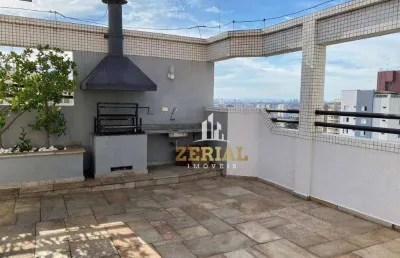 Cobertura à venda, 188 m² por r$ 1.200.000,00 - barcelona - são caetano do sul/sp