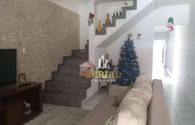 Sobrado com 3 dormitórios à venda, 171 m² por r$ 850.000,00 - osvaldo cruz - são caetano do sul/sp