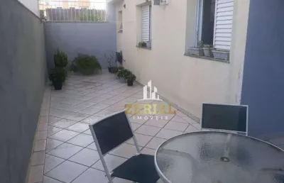 Apartamento garden com 3 dormitórios à venda, 75 m² por r$ 800.000,00 - santa maria - são caetano do sul/sp