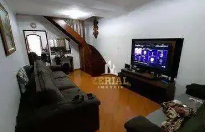 Sobrado com 2 dormitórios à venda, 117 m² por r$ 680.000,00 - santa paula - são caetano do sul/sp
