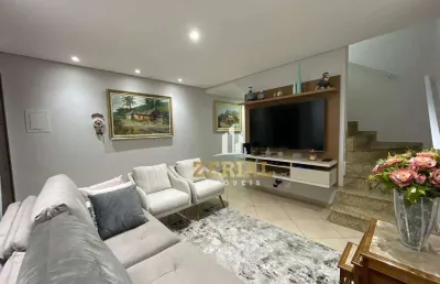 Sobrado à venda, 210 m² por r$ 950.000,00 - santa maria - são caetano do sul/sp