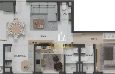 Apartamento à venda, 65 m² por r$ 914.000,00 - barcelona - são caetano do sul/sp