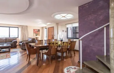 Cobertura com 4 dormitórios à venda, 330 m² por r$ 2.230.000,00 - santa paula - são caetano do sul/sp