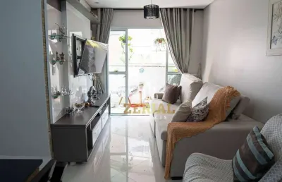 Apartamento com 3 dormitórios à venda, 100 m² por r$ 850.000,00 - santa maria - são caetano do sul/sp