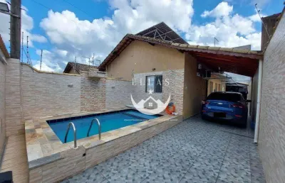 Casa com 2 dormitórios à venda, 90 m² por r$ 360.000,00 - nova itanhaém - itanhaém/sp