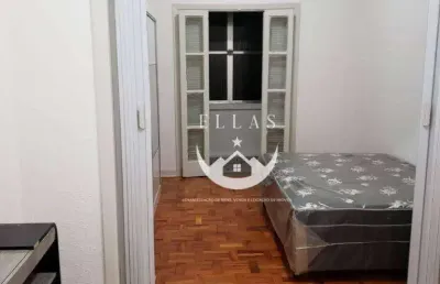 Apartamento à venda, 35 m² por r$ 380.000,00 - boqueirão - santos/sp