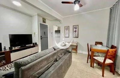 Oportunidade na quadra da praia, 75 m² - ponta da praia - santos/sp