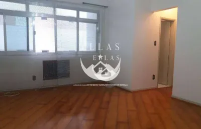 Apartamento com 2 dormitórios à venda, 100 m² por r$ 800.000,00 - campo grande - santos/sp