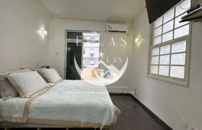 Apartamento de frente à venda no boqueirão – santos sp
