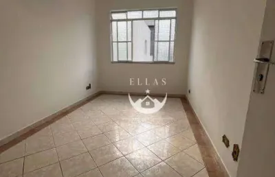 Oportunidade! apartamento com 2 dormitórios para alugar, 75 m² por r$ 2.400/mês - jabaquara - santos/sp