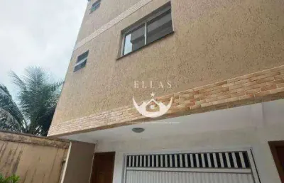 Casa com 2 dormitórios à venda por r$ 360.000,00 - vila são jorge - santos/sp